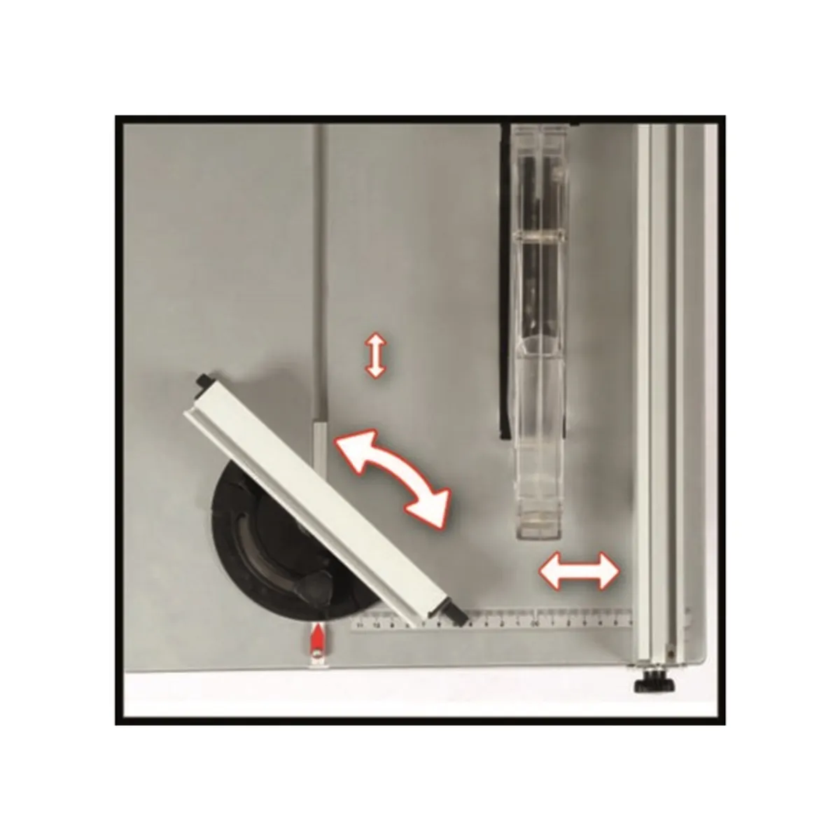 Einhell TC-TS 200 asztali körfűrész 800W 200mm +-45 fokos állítás #2