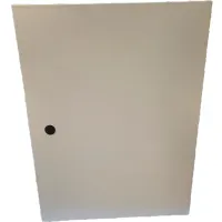 Üres riasztó fémdoboz központdoboz 335x440x100mm fehér