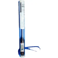 Sovarcate digitális tűs hőmérő LCD kijelzővel Fekete #3