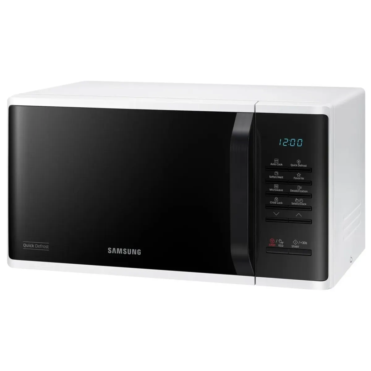 Samsung MS23K3513AW Szabadonálló mikrohullámú sütő gyors kiolvasztás funkcióval 23 L fehér #3