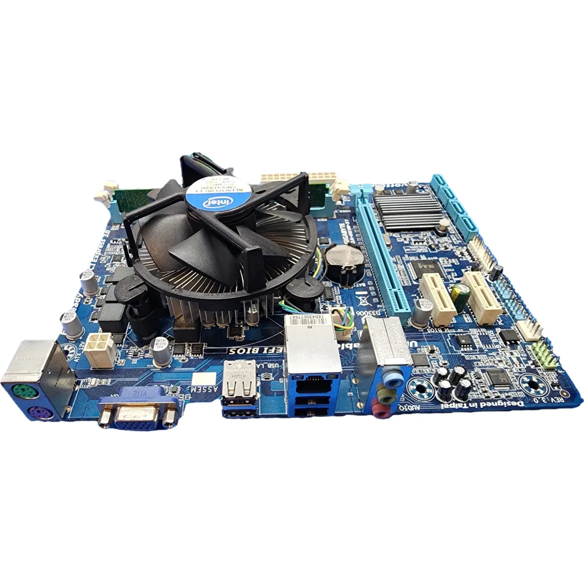 Gigabyte GA H61M-S1 REV 3.0 alaplap Core i3-3240 H61 1155LGA 1x4GB DDR3 Intel HD Graphics Félgép #2