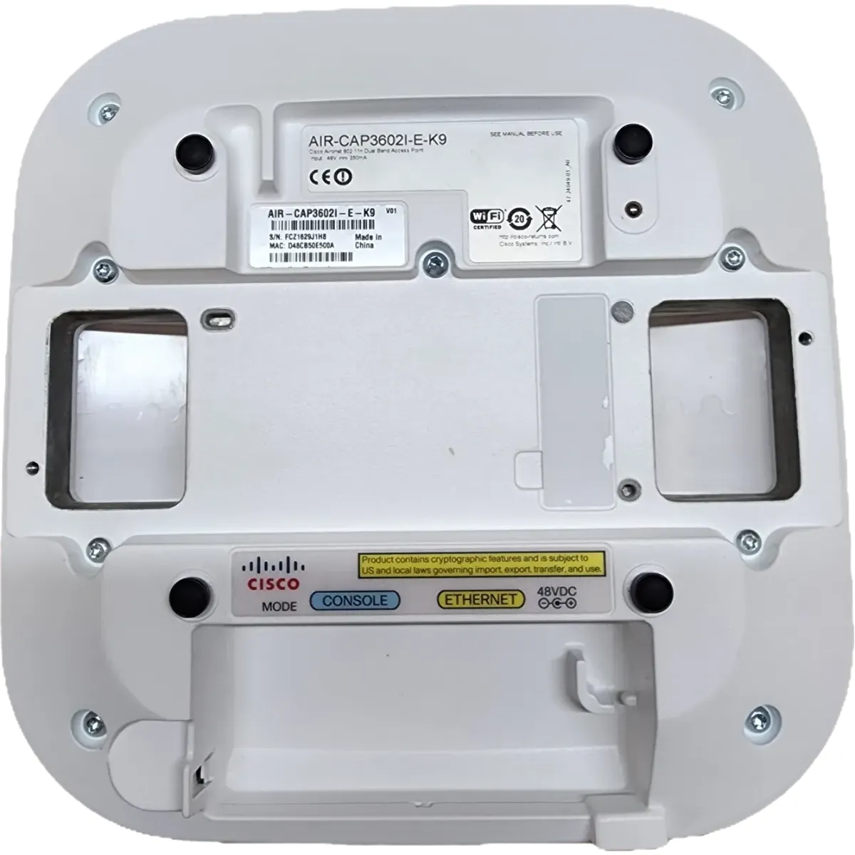 CISCO AIR-CAP3602I-E-K9 access point hozzáférési pont 2,4-5 GHz #5