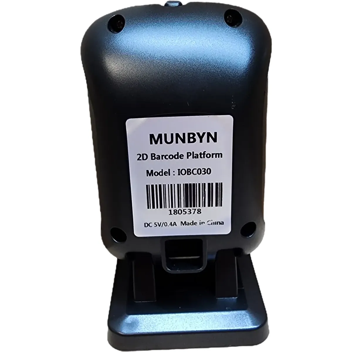 Munbyn IOBC030 2D asztali vonalkódolvasó omnidirekcionális USB fekete #3