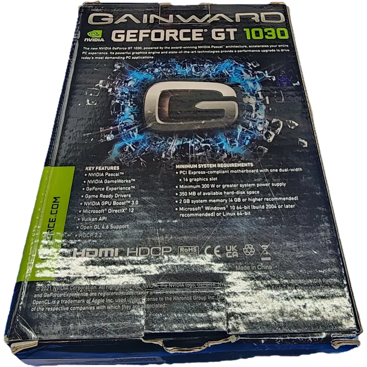 Gainward GeForce GT 1030 videokártya 2GB DDR4 64-bit #3