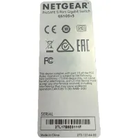 Netgear ProSafe GS105v5 10/100/1000 Gigabit 5 portos switch #4